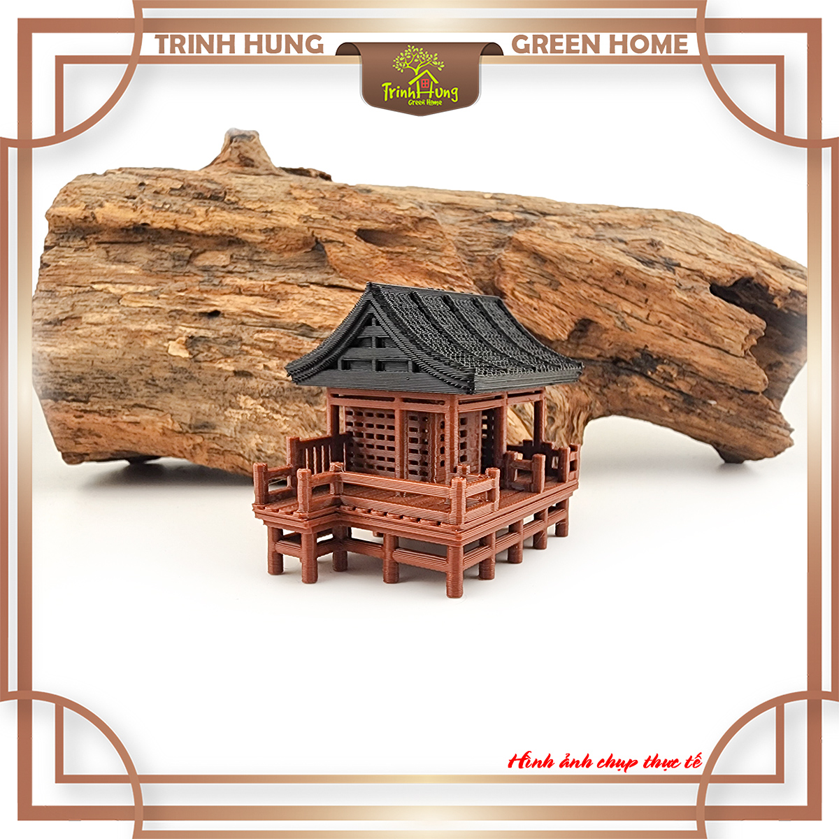 Mô hình nhà cổ trung quốc - Nhà sàn gỗ