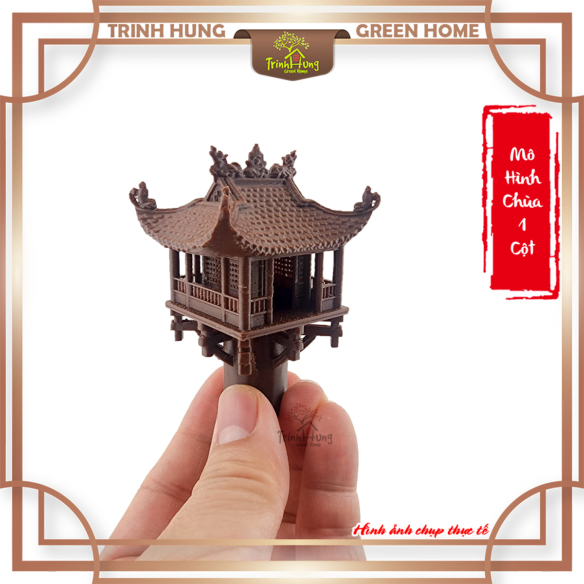 [Bộ] Mô hình chùa 1 cột in 3D