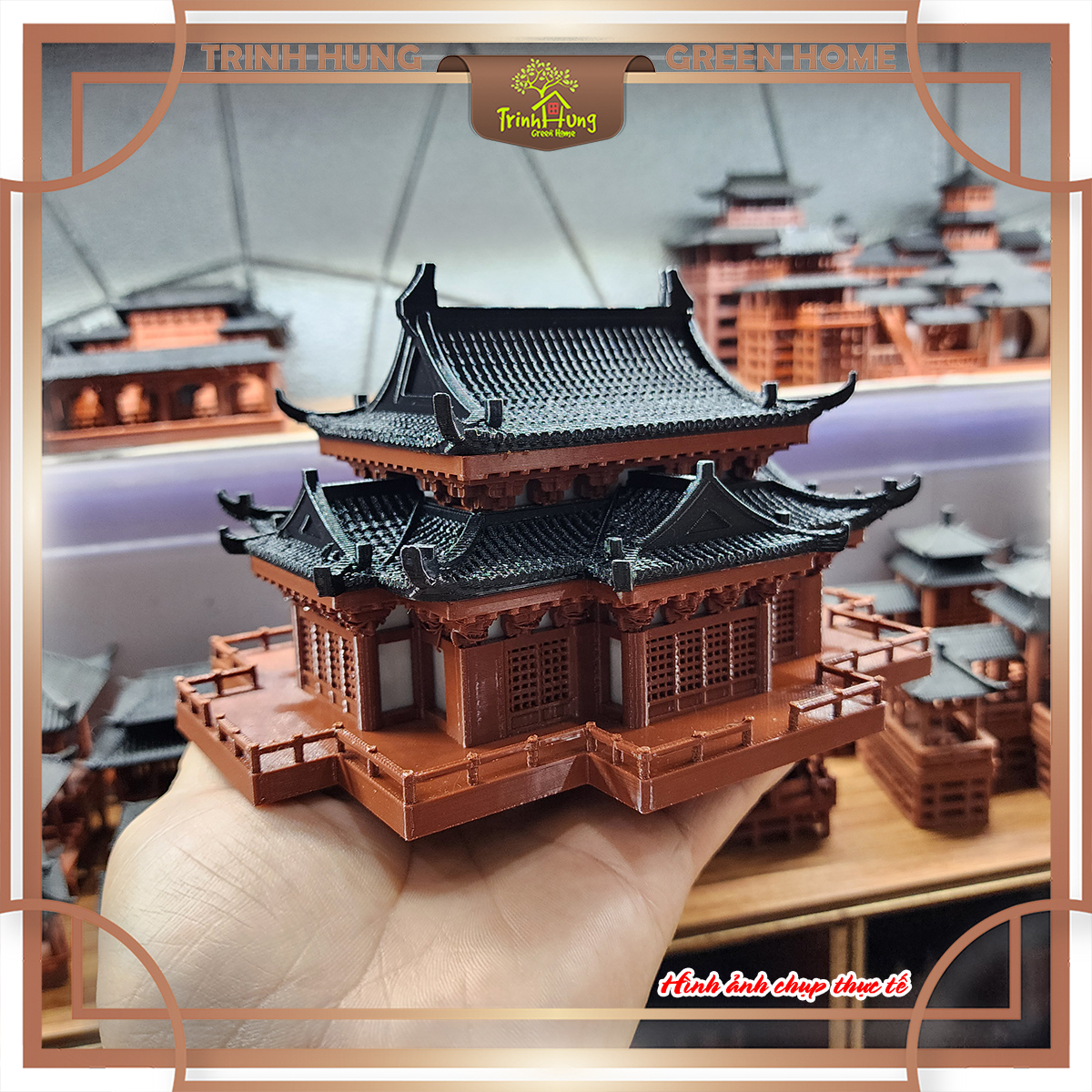 Mô hình nhà Nhật in 3D - nhà chính