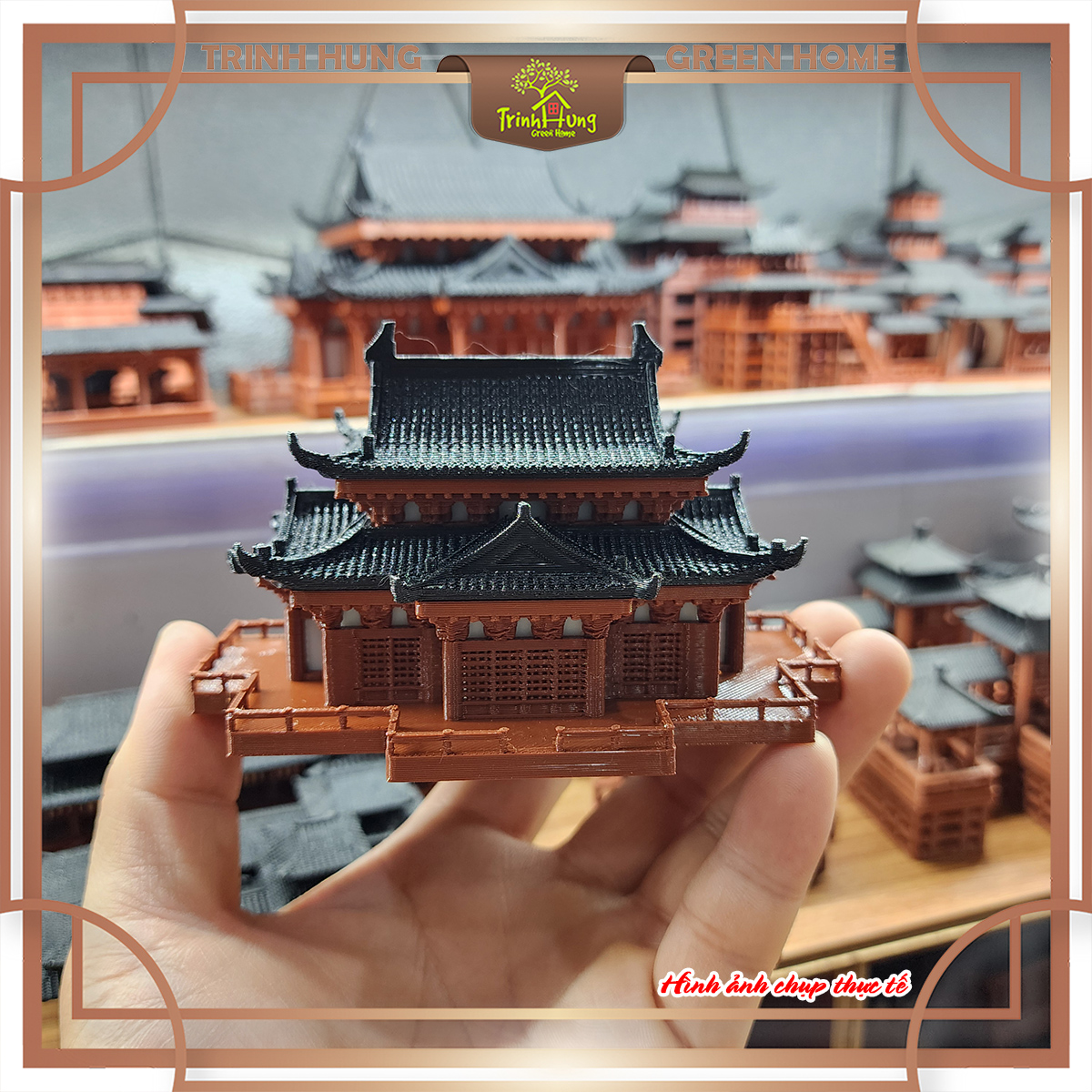 Mô hình nhà Nhật in 3D - nhà chính