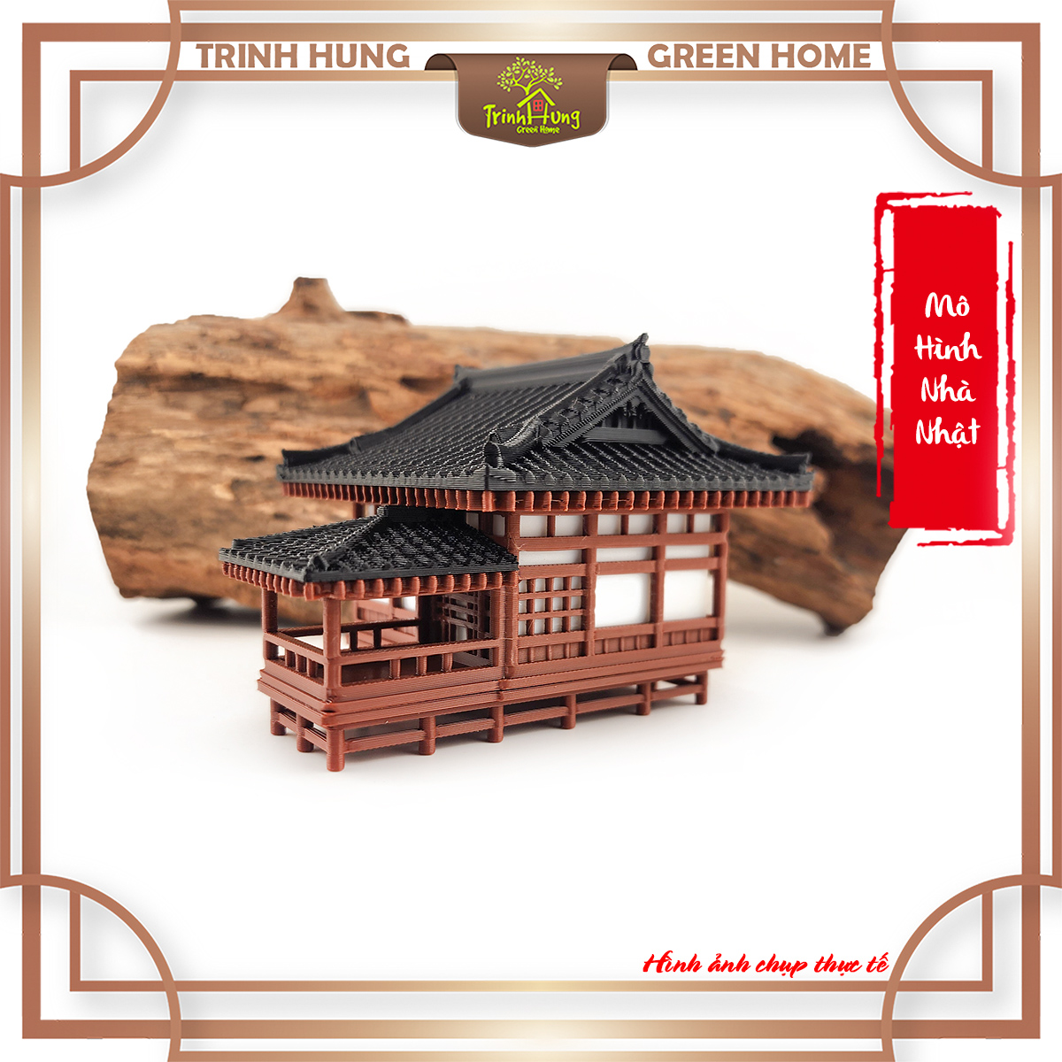 Mô hình nhà Nhật in 3D - nhà truyền thống