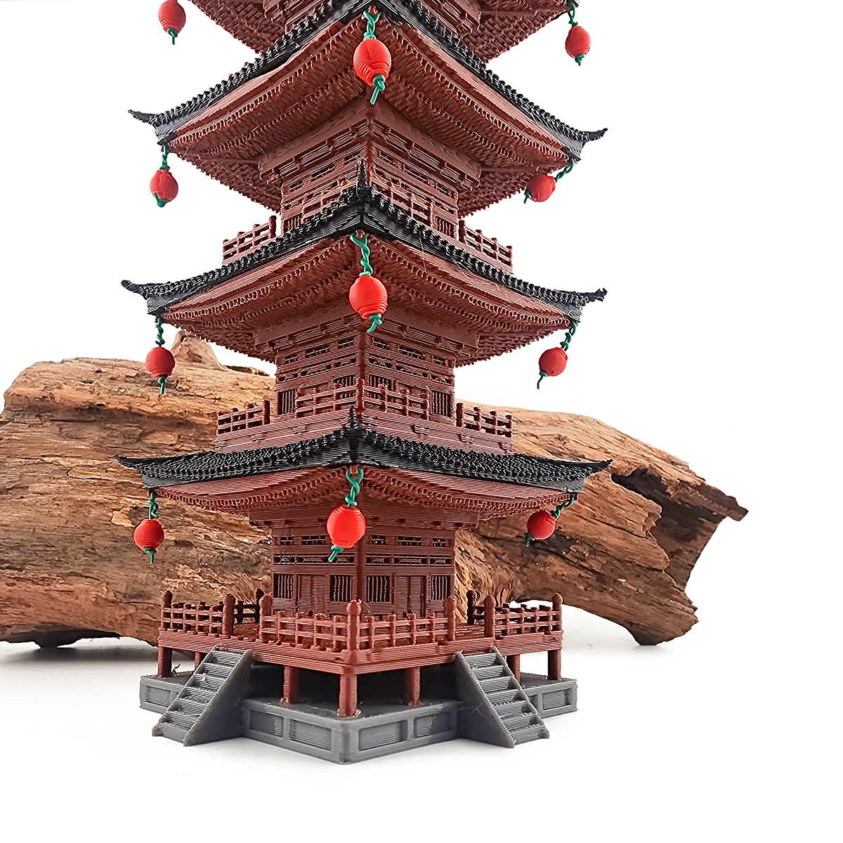 Mô hình nhà Nhật in 3D - tháp 5 tầng Toji