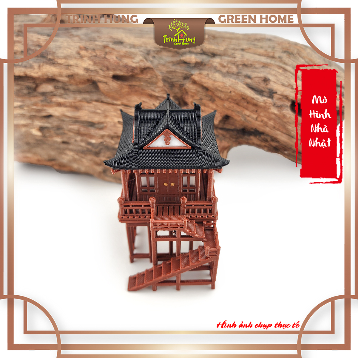 Mô hình nhà Nhật in 3D - Nhà vuông