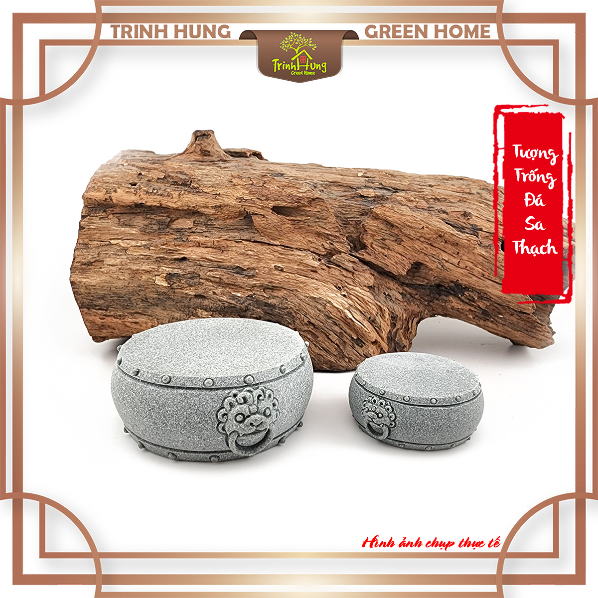 Tượng trống đá sa thạch