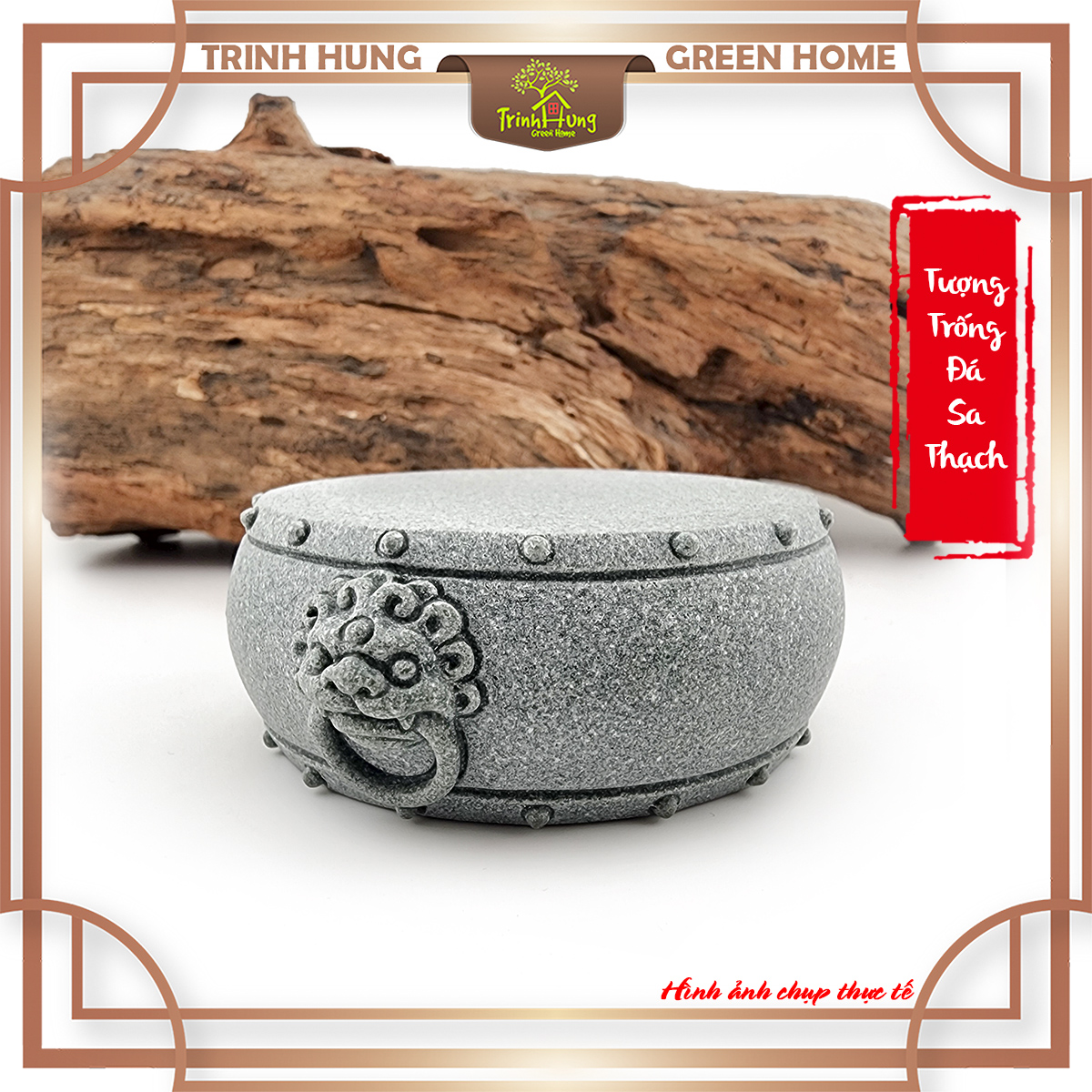 Tượng trống đá sa thạch