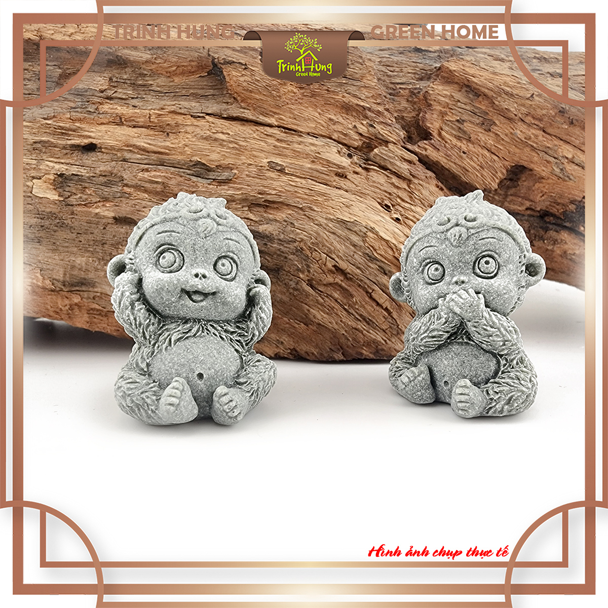Bộ tiểu Tôn Ngộ Không tứ không đá sa thạch ST.PVN2677