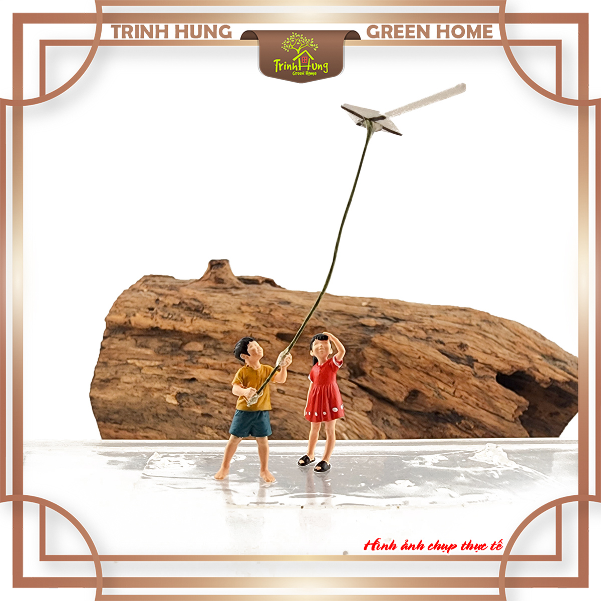 Mô hình Diorama 1/64 - thả diều - in 3D sắc nét
