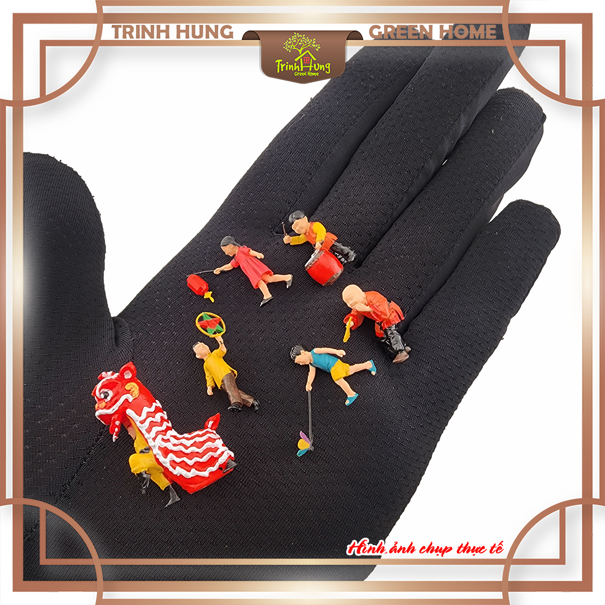 Mô hình trung thu, lễ hội in 3D sắc nét - Diorama 1:87