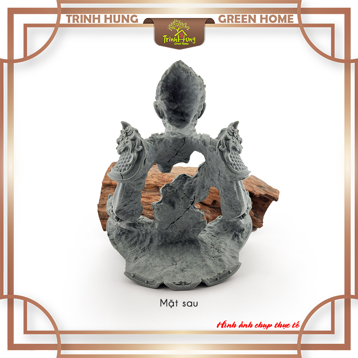 Tượng Ngộ Không - đấu chiến thiền tâm đá sa thạch ST0375