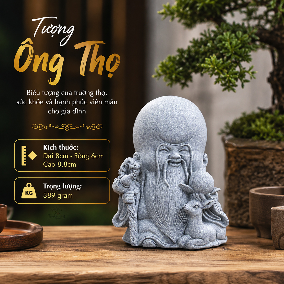 Bộ tượng Tam Đa đá sa thạch