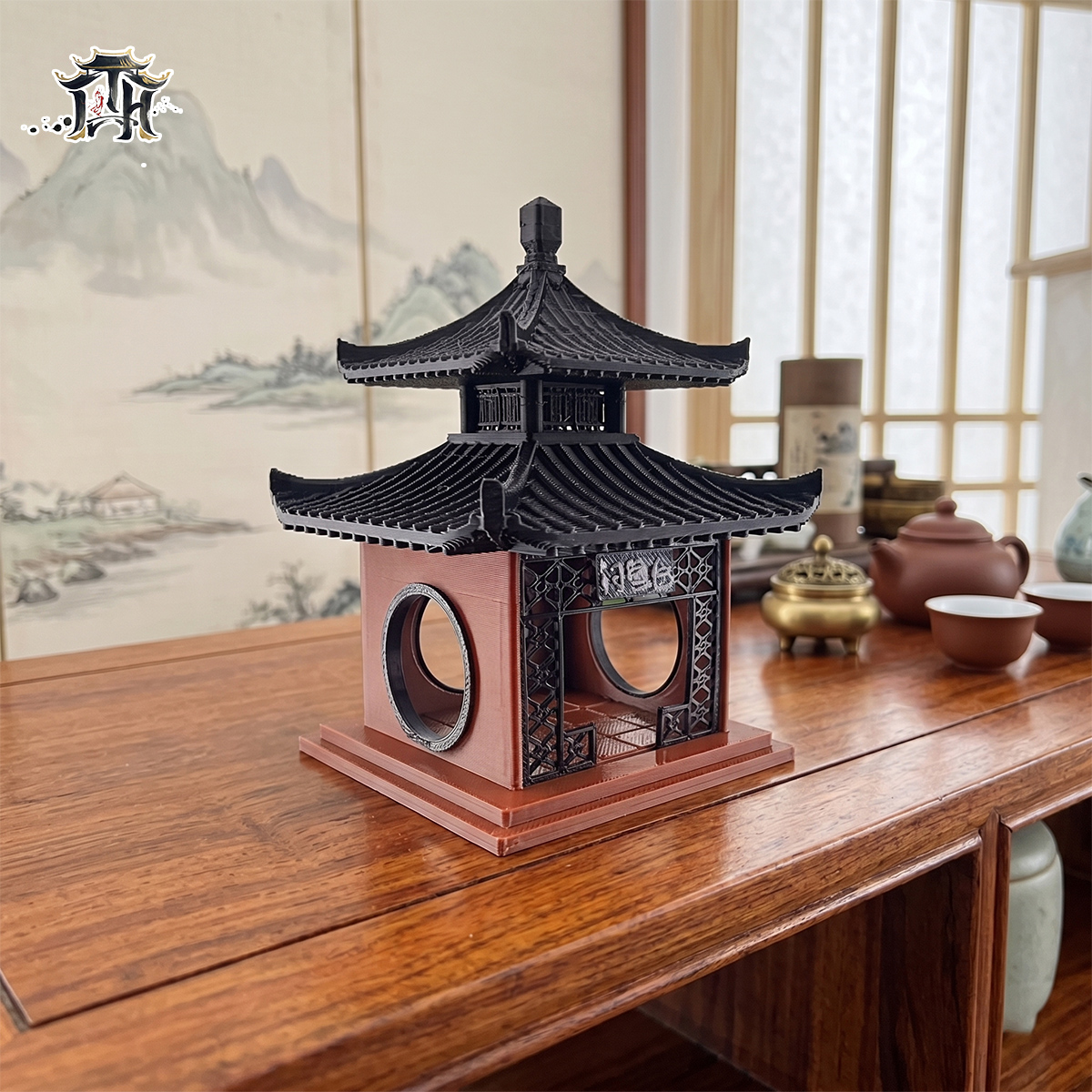 Mô hình nhà cổ trung quốc - Điếu ngư đài