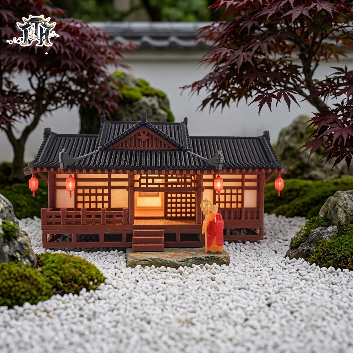 Bản sao của Mô hình nhà Nhật in 3D - Nhà 3 gian