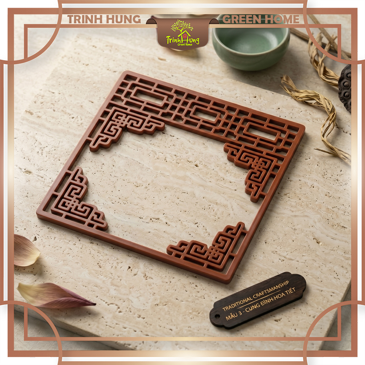 Mô hình rèm, border, phào chỉ, vách ngăn trang trí nhà in 3D