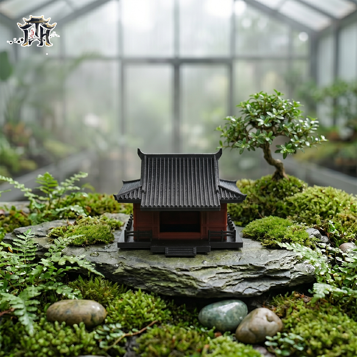 Mô hình nhà cổ trung quốc - nhà không cửa