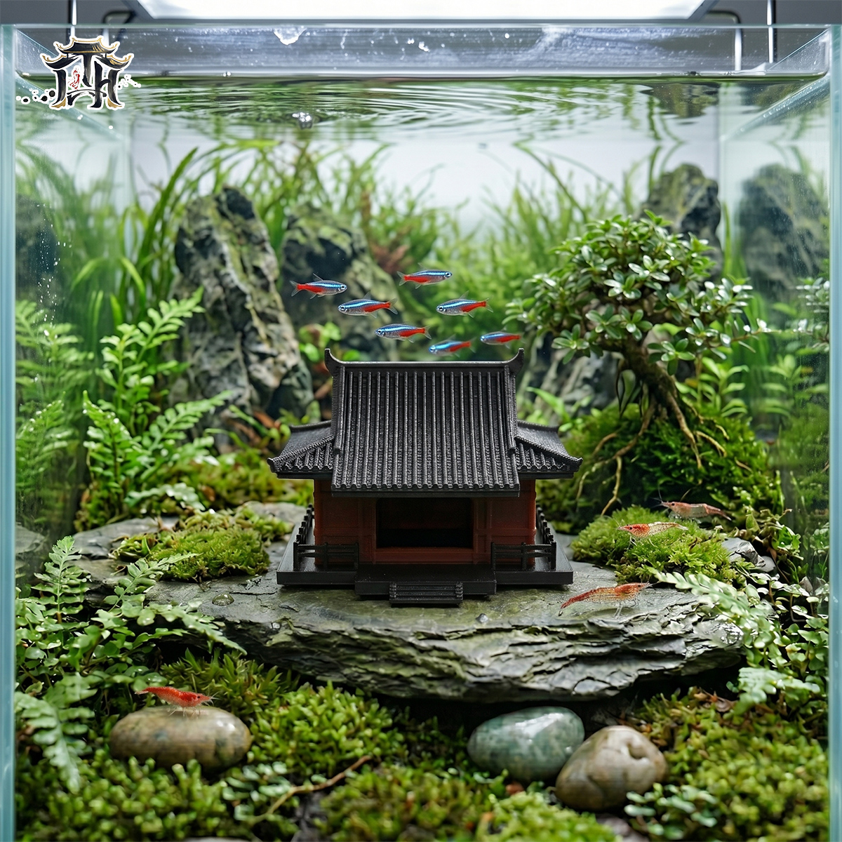 Mô hình nhà cổ trung quốc - nhà không cửa