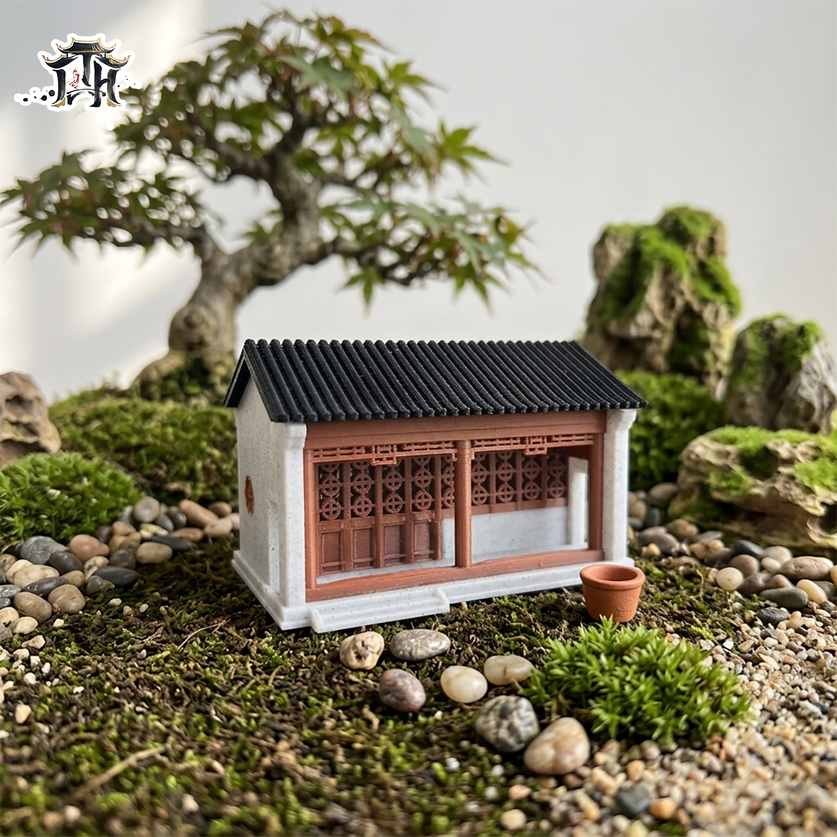 Mô hình nhà gỗ cổ