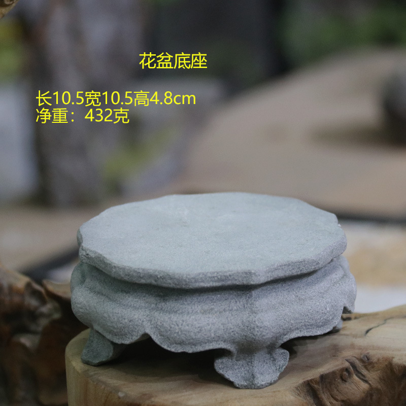 Tượng đế ngồi, đài sen đá sa thạch