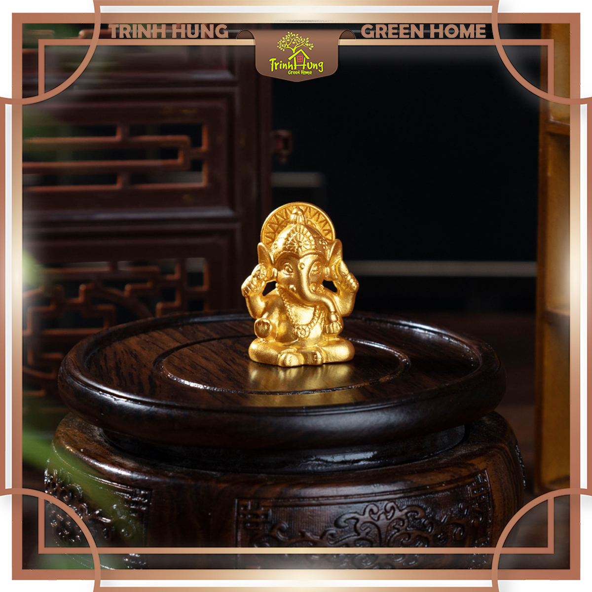 Mô hình thần voi Ganesha THMN090