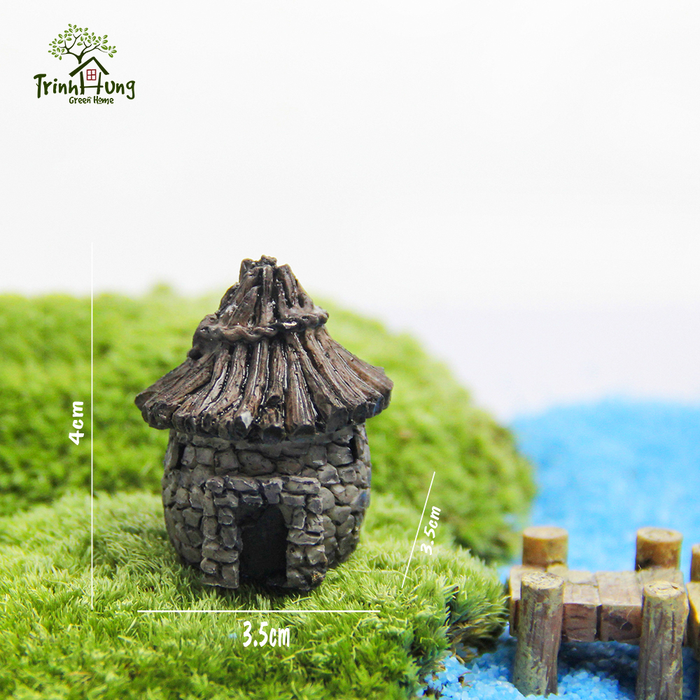 Mô hình ngôi nhà nấm mini THMN606