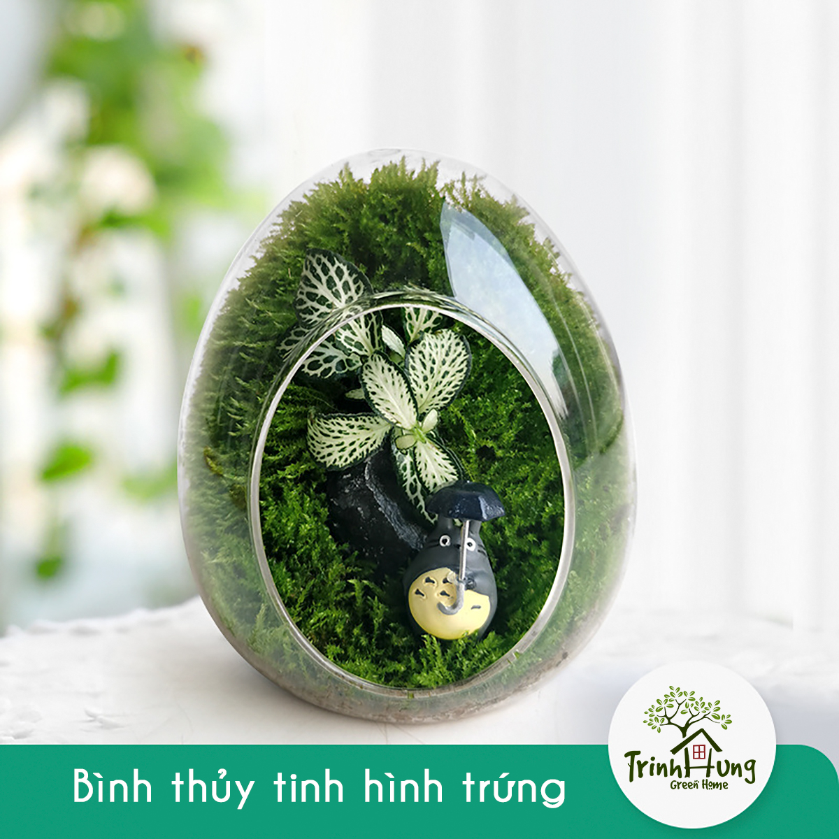Trứng thủy tinh DIY