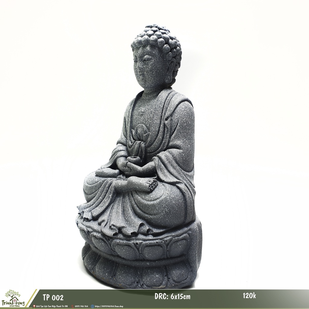 Tượng phật bà ngồi thiền