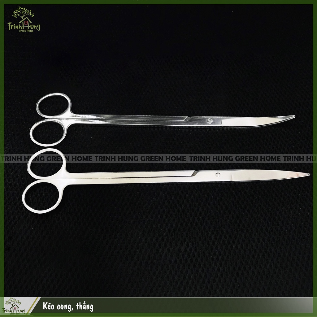 Kéo cong, thẳng dùng cắt tỉa cây thủy sinh, cây cảnh, terrarium