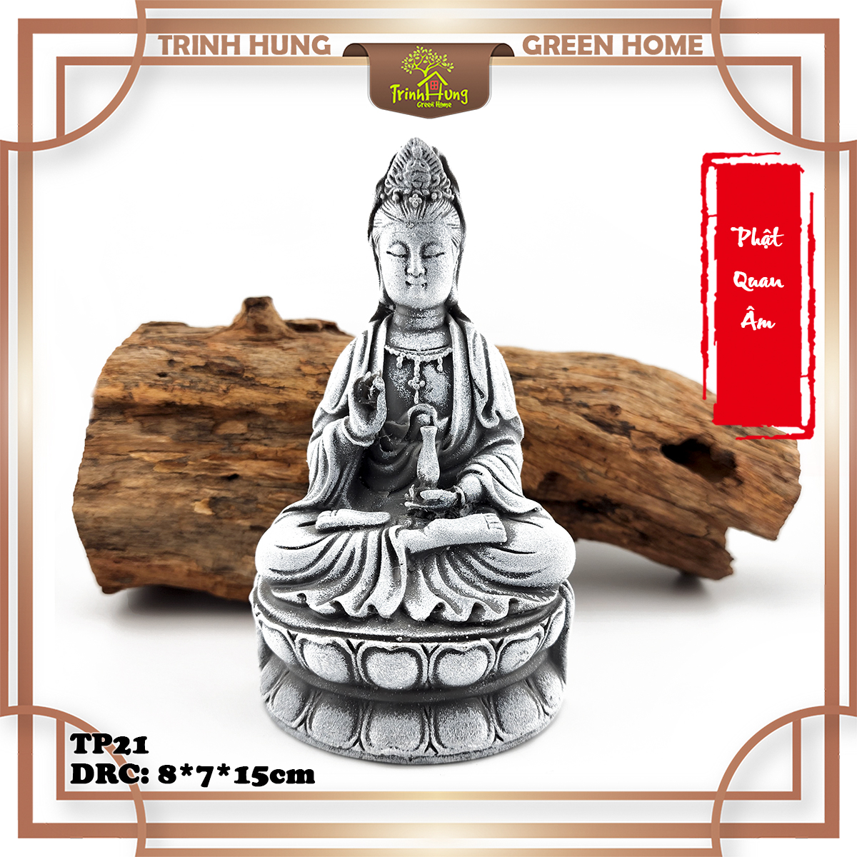 Tượng Phật bà Quan Âm TP21