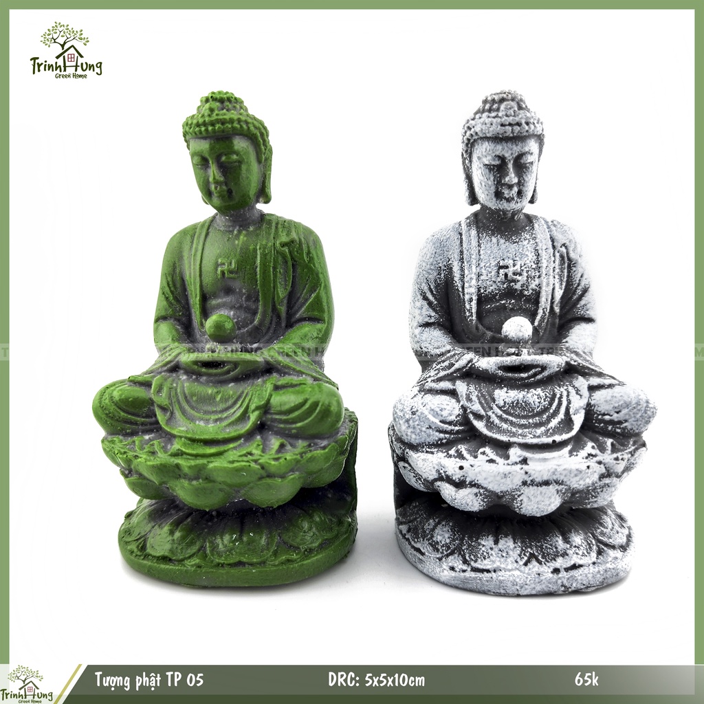 Tượng phật ngồi bệ đá