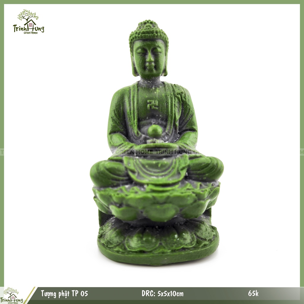 Tượng phật ngồi bệ đá