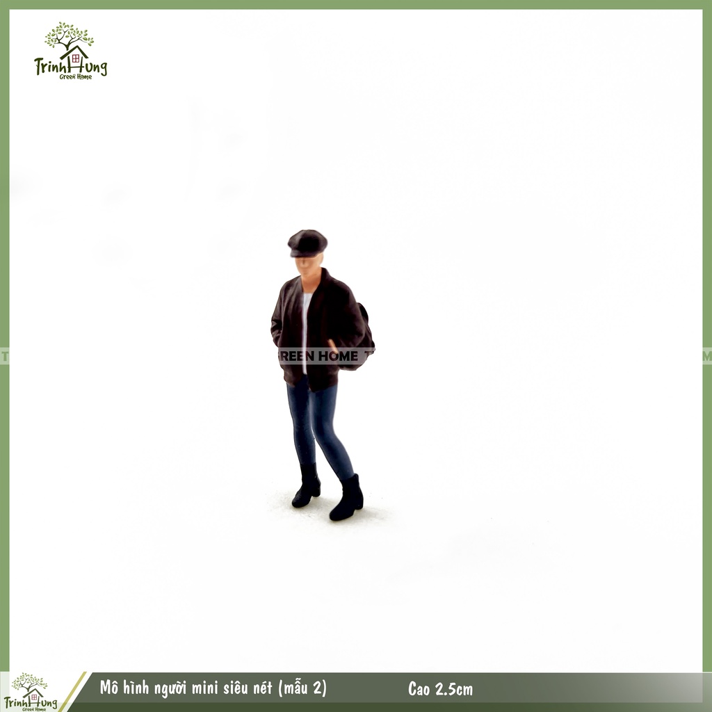 Mô hình người leo núi mini sắc nét