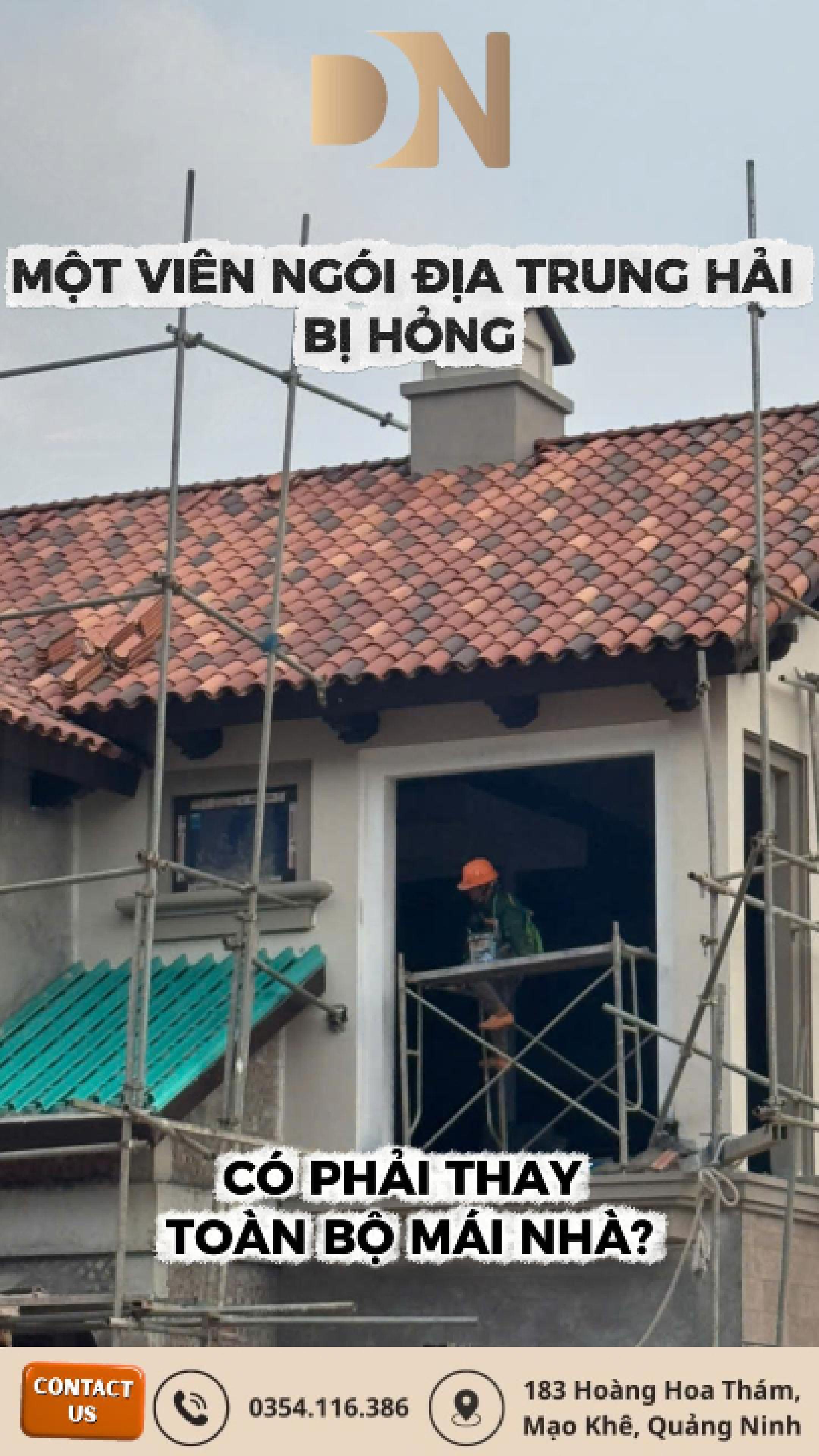 MỘT VIÊN NGÓI BỊ HỎNG – CÓ PHẢI THAY CẢ MÁI NHÀ? 🏠