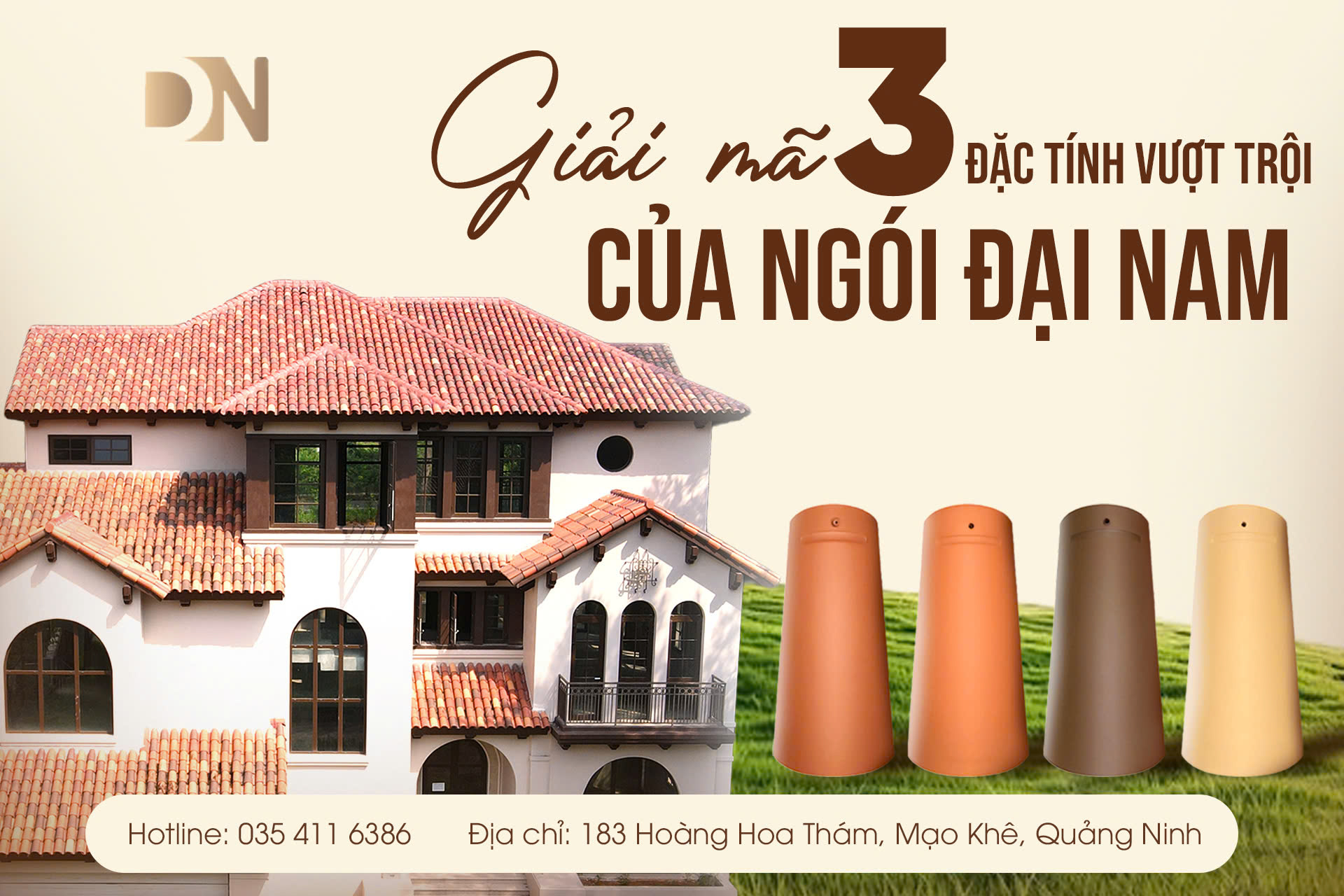 GIẢI MÃ 3 ĐẶC TÍNH VƯỢT TRỘI CỦA NGÓI ĐẠI NAM