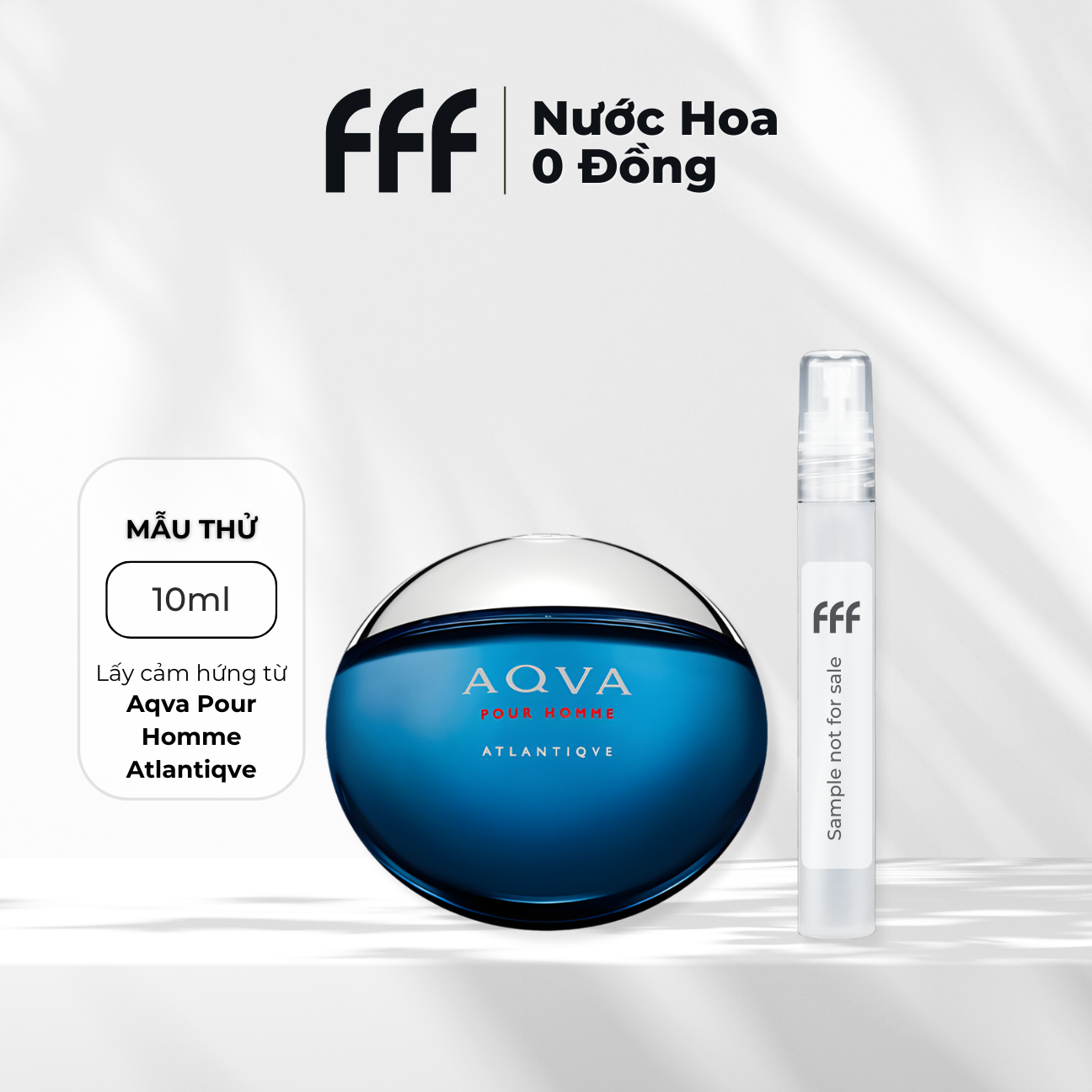 Sample Aqva Pour Homme Atlantiqve EDP 10ml