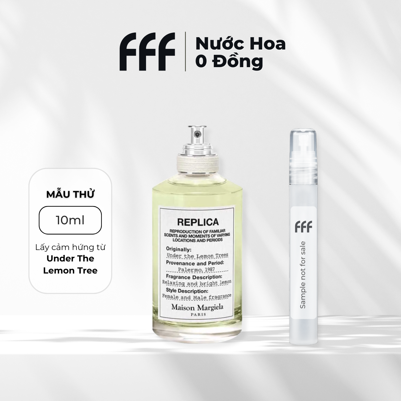 Sample Under The Lemon Tree EDP 10ml