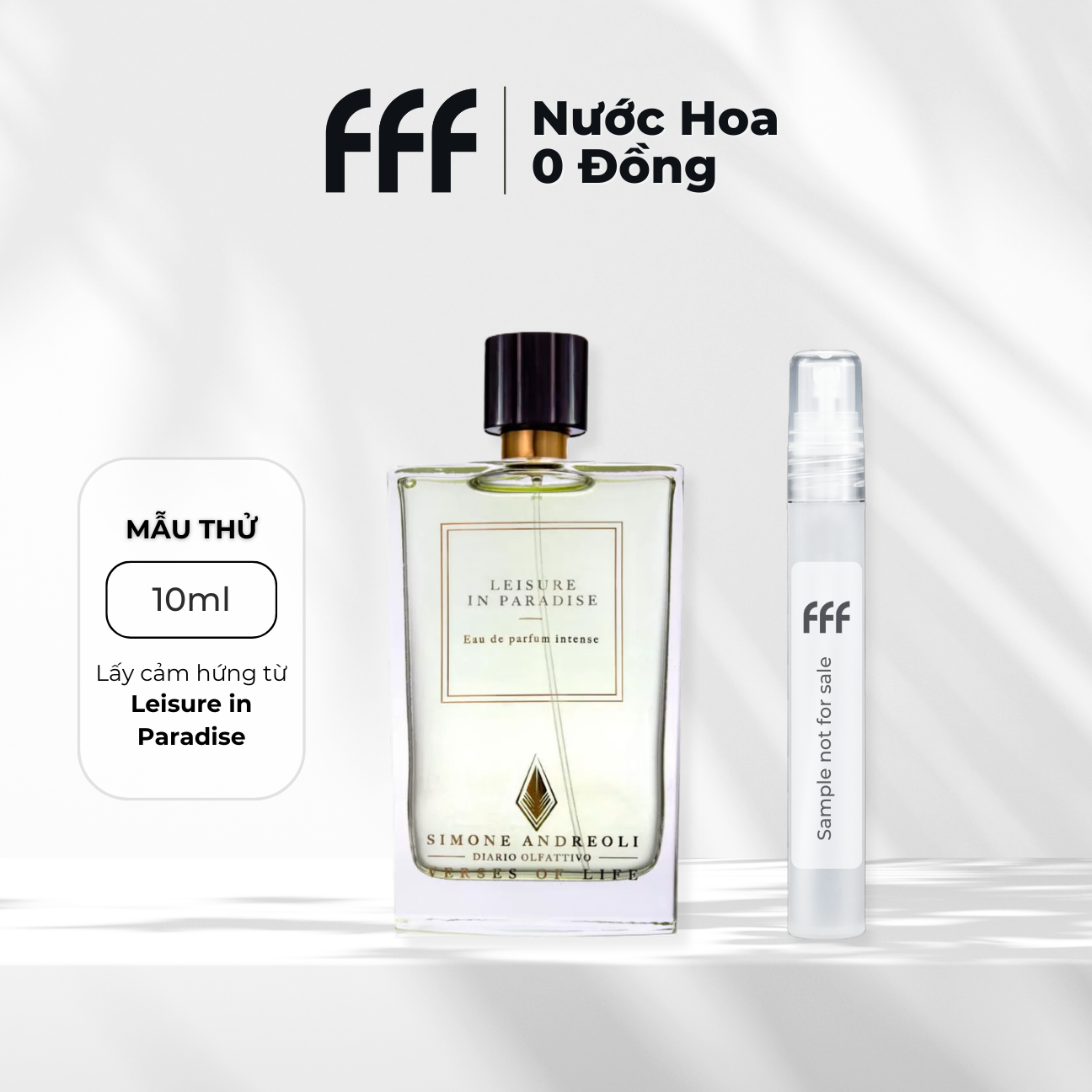 Sample Leisure in Paradise EDP 10ml