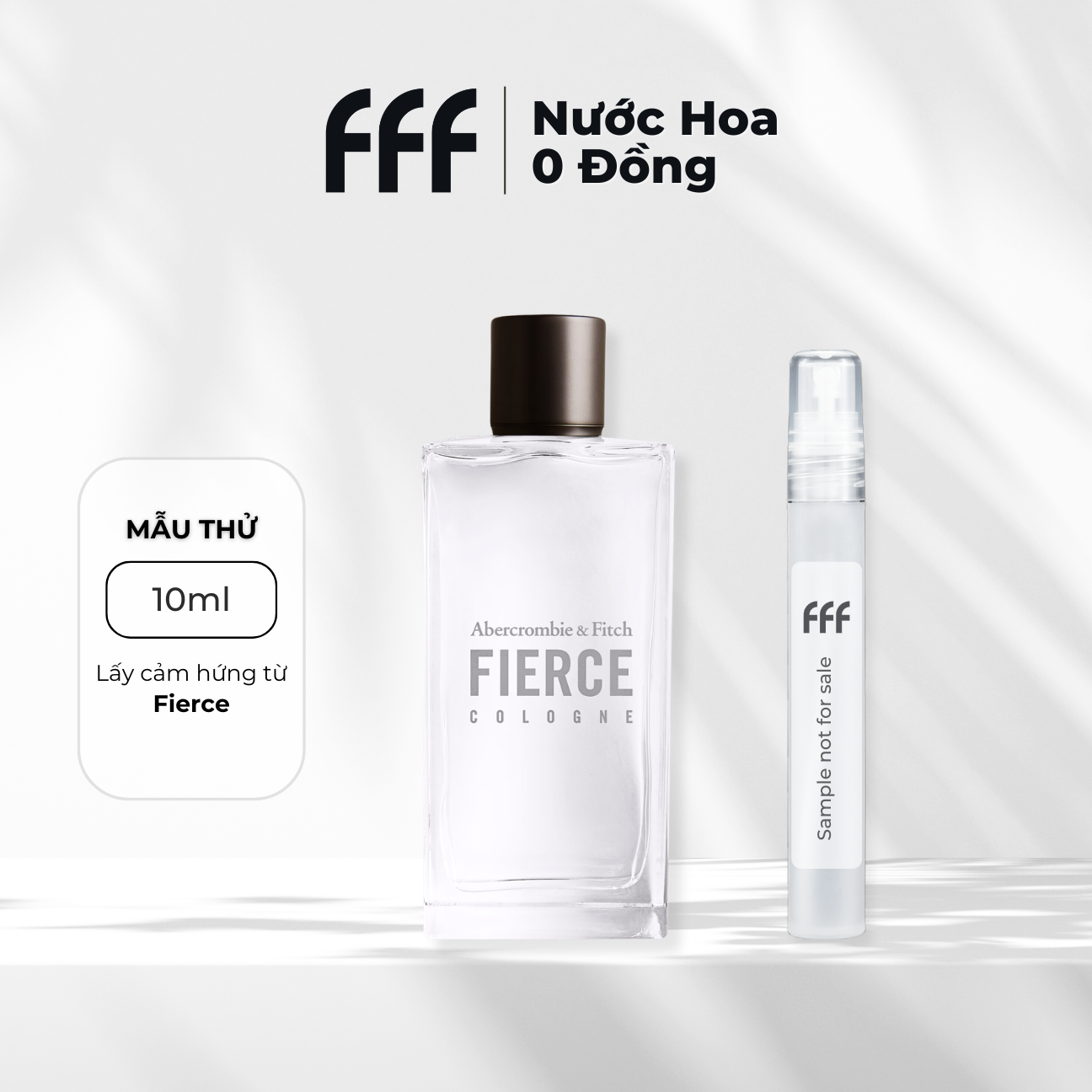 Sample Fierce EDP 10ml