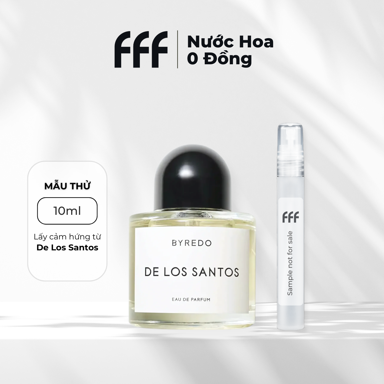 Sample De los Santos EDP 10ml