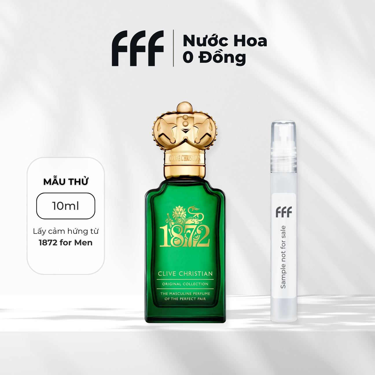 Sample 1872 for Men EDP 10ml