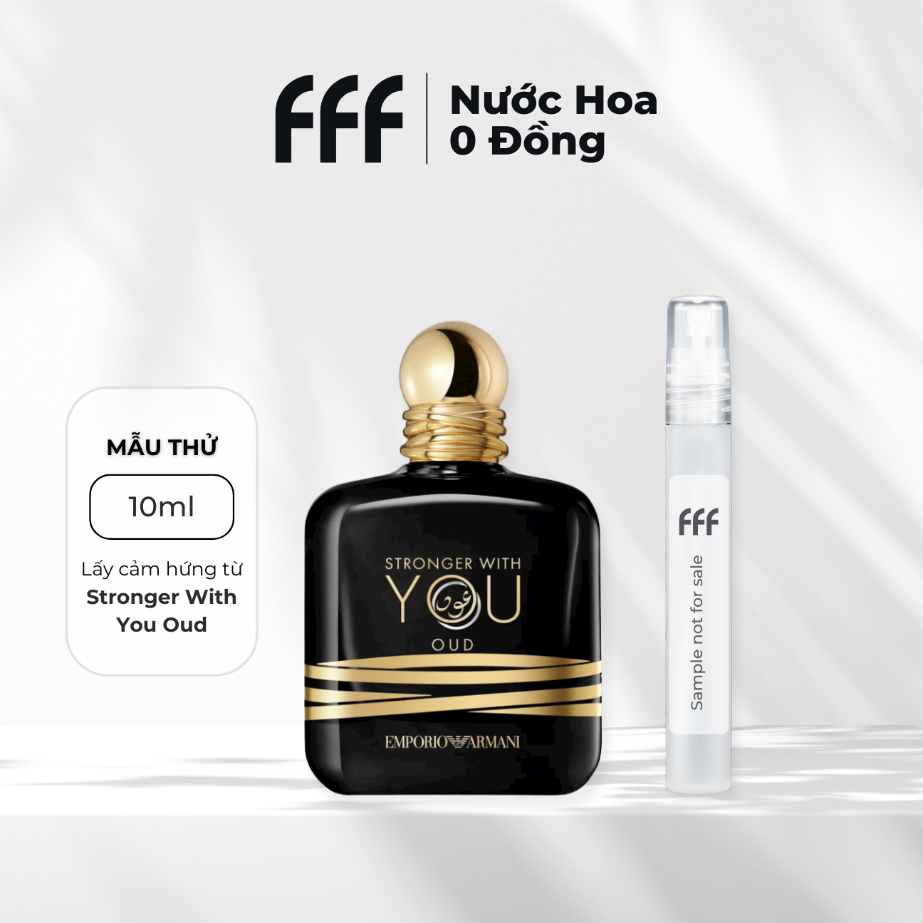 Sample Stronger With You Oud EDP 10ml