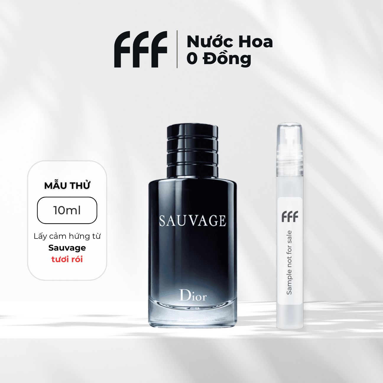 Sample Dior Sauvage EDP 10ml