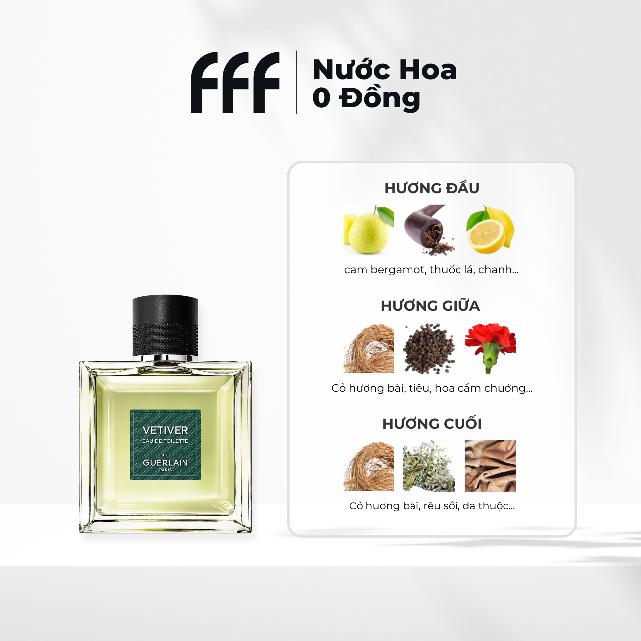 Sample Vetiver EDP 10ml