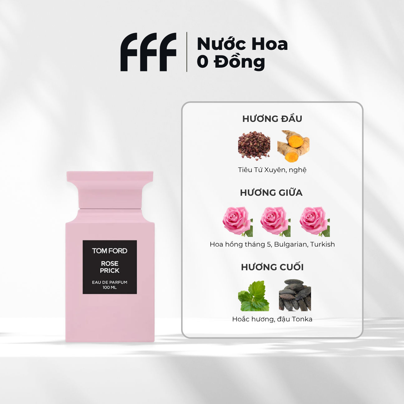 Sample Rose Prick EDP 10ml