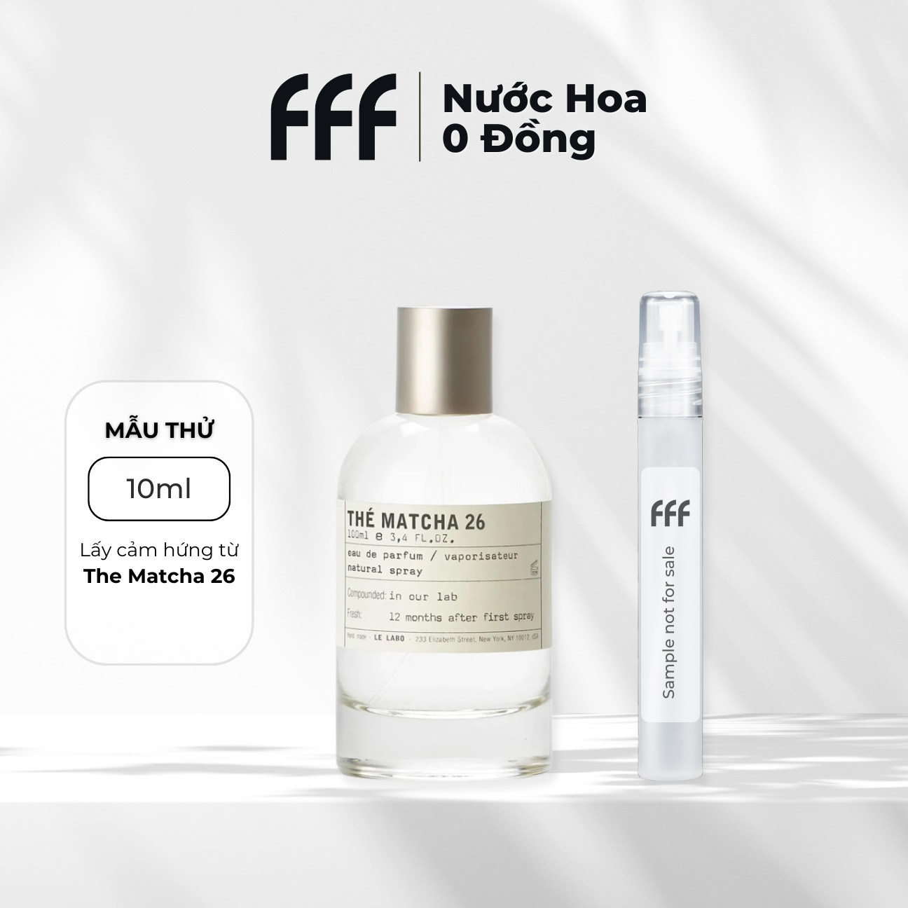 Sample Thé Matcha 26 EDP 10ml