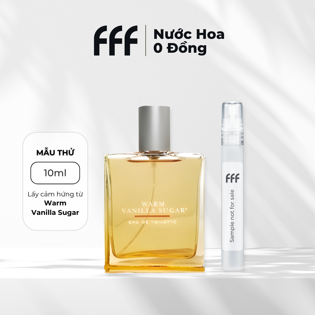 Sample Warm Vanilla Sugar EDP 10ml