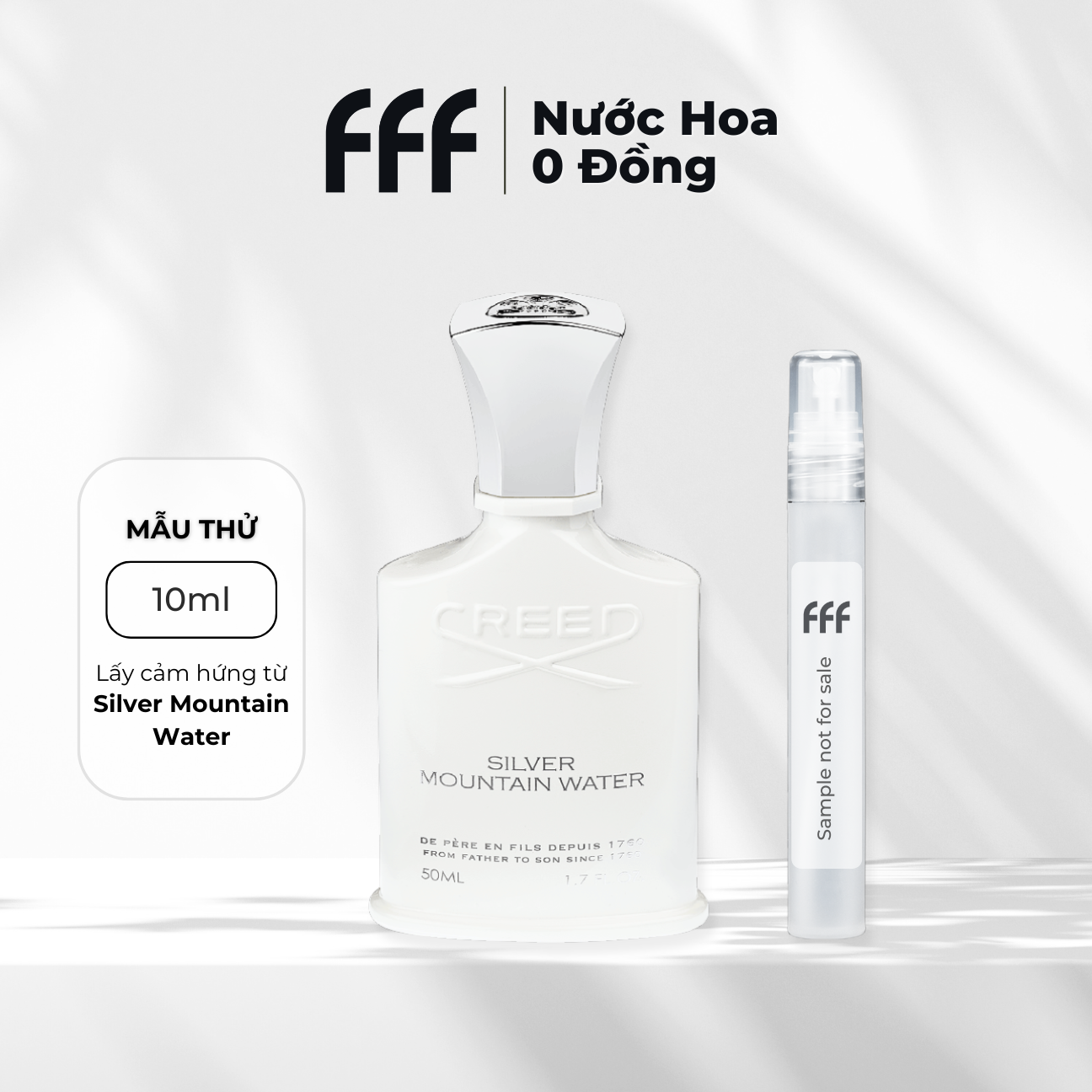 Sample Silver Mountain Water EDP 10ml