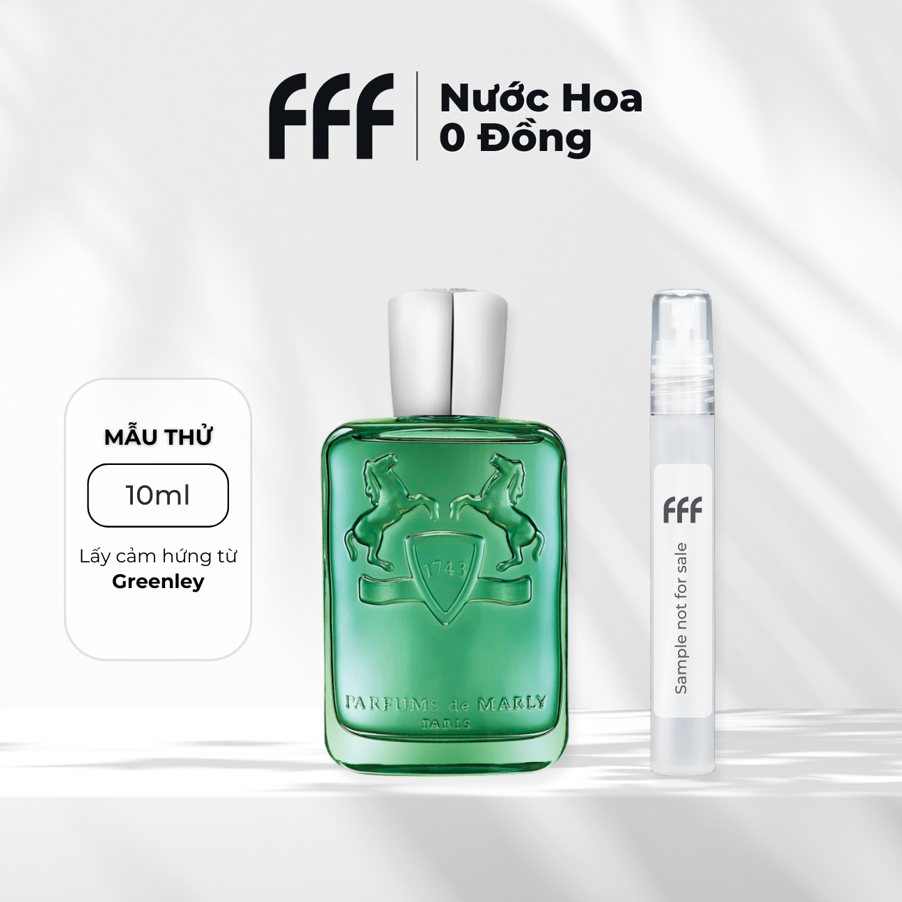 Sample Greenley EDP 10ml