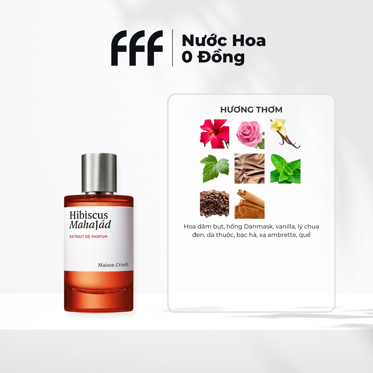 Sample Hibiscus Mahajád EDP 10ml