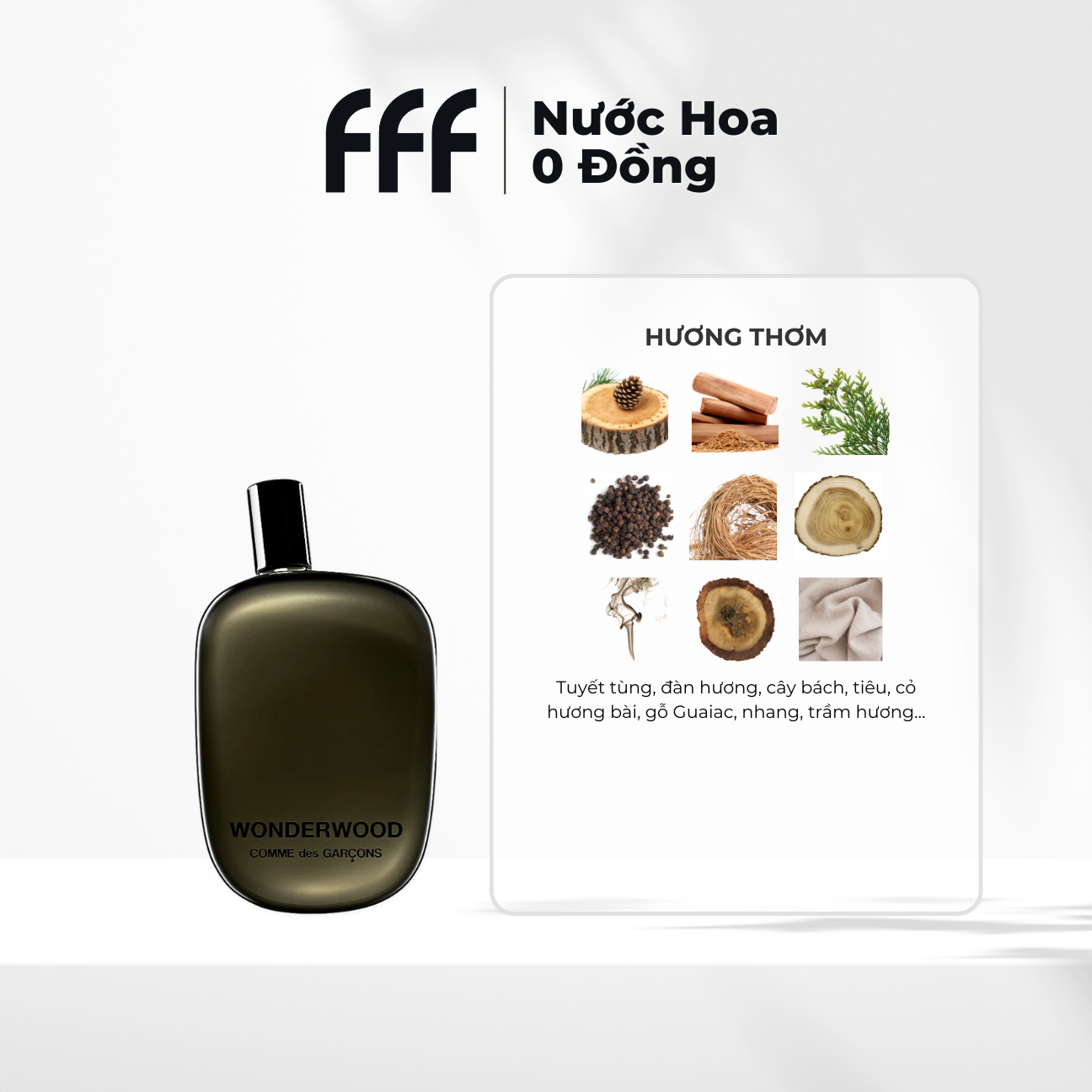 Sample Wonderwood EDP 10ml