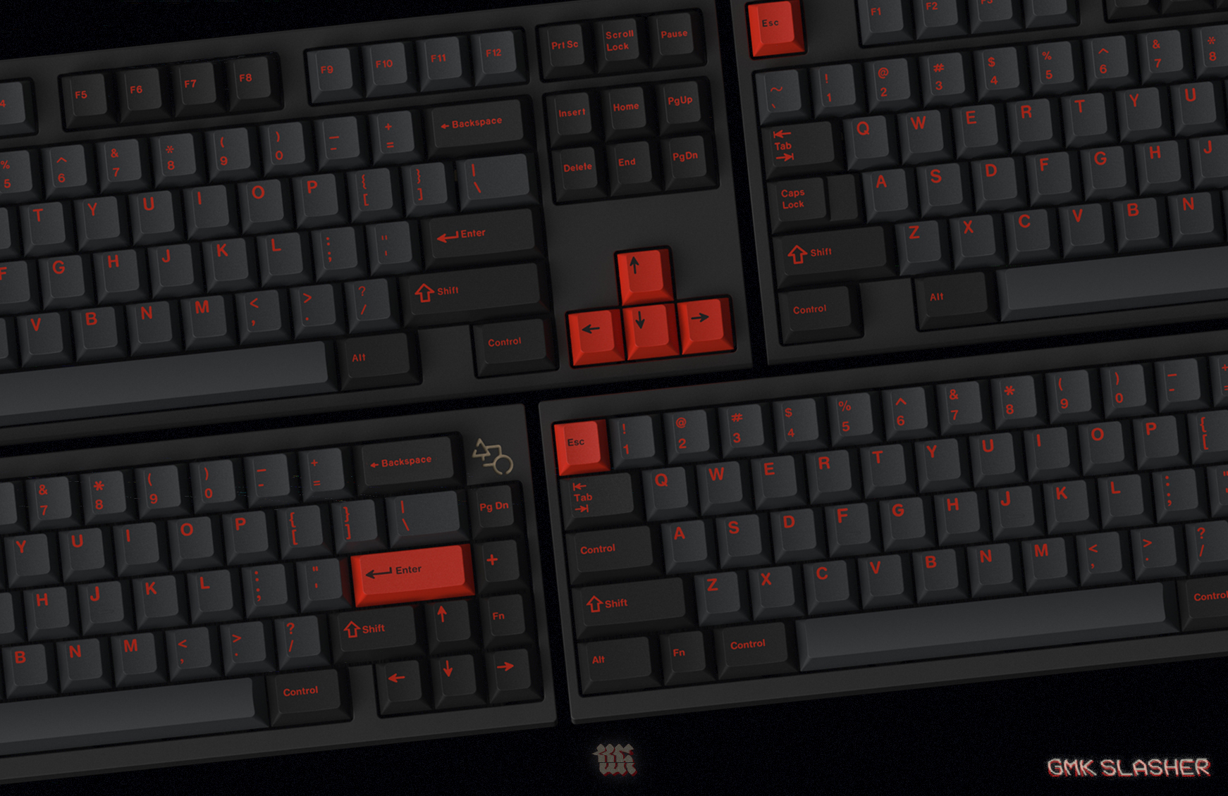 GMK Slasher | GMK | ABS | 2Shot | Cherry Profile