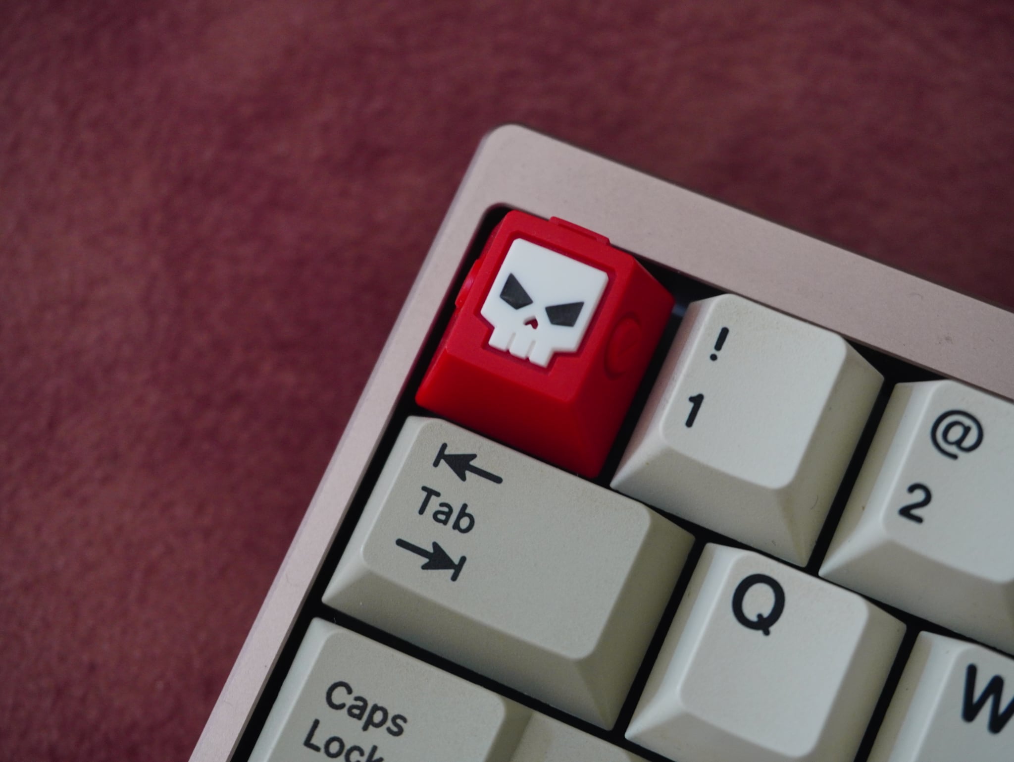 [GB] Skull Novelty Artisan Keycap [Patch 2]